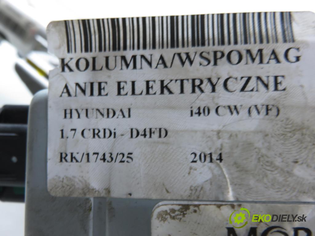 HYUNDAI i40 CW (VF) KOMBI 2014 100,00 1.7 CRDi 136 - D4FD 1685,00 SLOUPEC / PODPORA elektrický 3Z56399600 ; 563003Z220