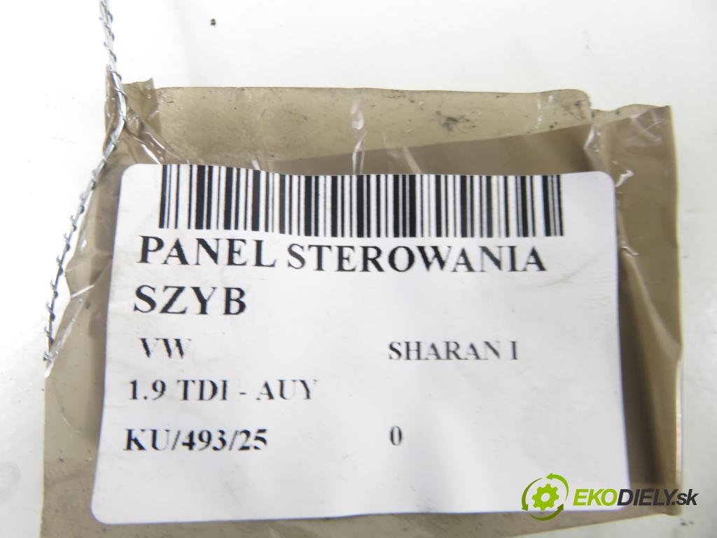 VW SHARAN (7M8, 7M9, 7M6) VAN 2006 85,00 1.9 TDI PD 115 - AUY 1896,00 Panel ovládaní oken 7M3959857C ; YM2114A132BBW