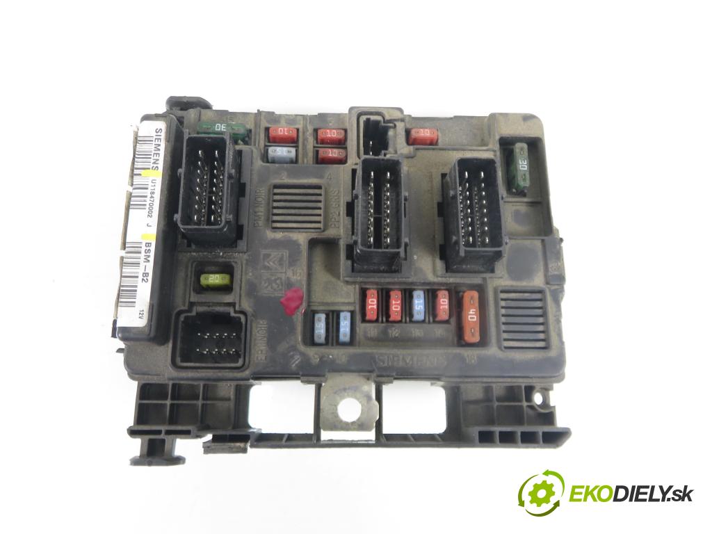 PEUGEOT PARTNER Skrzynia (5_, G_) KOMBIVAN 2008 55,00 1.6 HDi 75 - 9HW (DV6BTED4) 1560,00 MODUL BSM U118470002J ; 9650618580