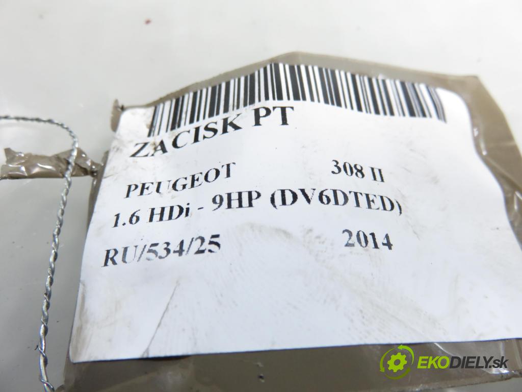 PEUGEOT 308 II HB 2014 68,00 1.6 HDi - 9HP (DV6DTED) 1560,00 Brzdič strmeň pravé zadné
