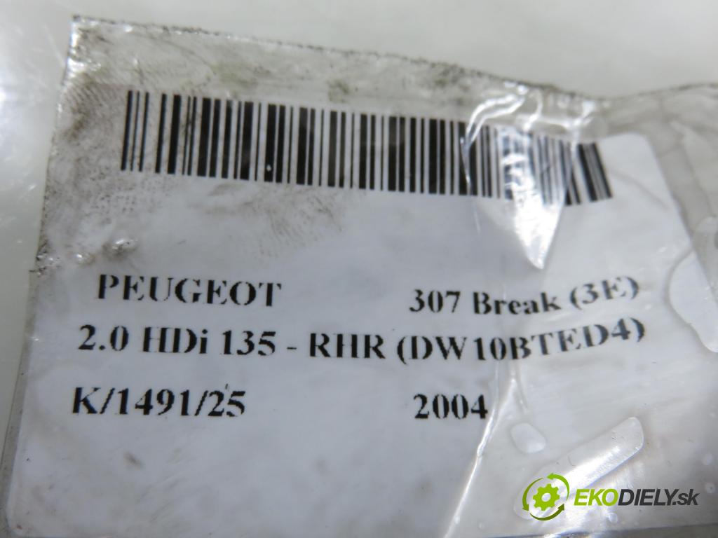 PEUGEOT 307 Break (3E) KOMBI 2004 0,00 2.0 HDi 135 - RHR (DW10BTED4) 1997,00 vstrekovač 9647247280 (Vstrekovač paliva)