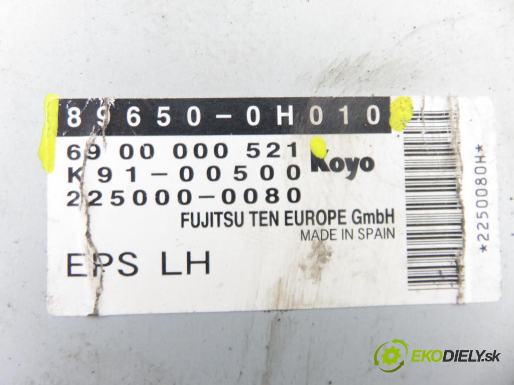 PEUGEOT 107 (PM_, PN_) HB 2006 50,00 1.0 68 - CFB (1KR) 998,00 Riadiaca jednotka servočerpadlo 896500H010 ; 6900000521 (Riadiaca jednotka)