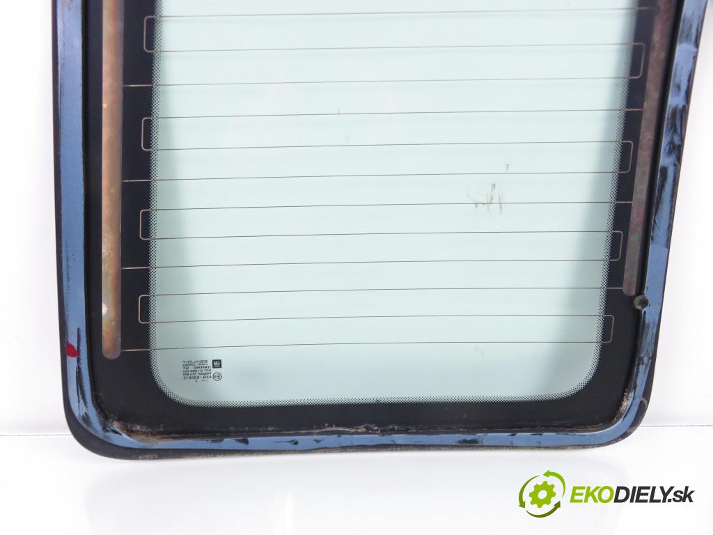 OPEL COMBO C KOMBIVAN 2003 62,00 1.6 8V 84 - Z 16 SE 1598,00 okno BRÁNKY pravá