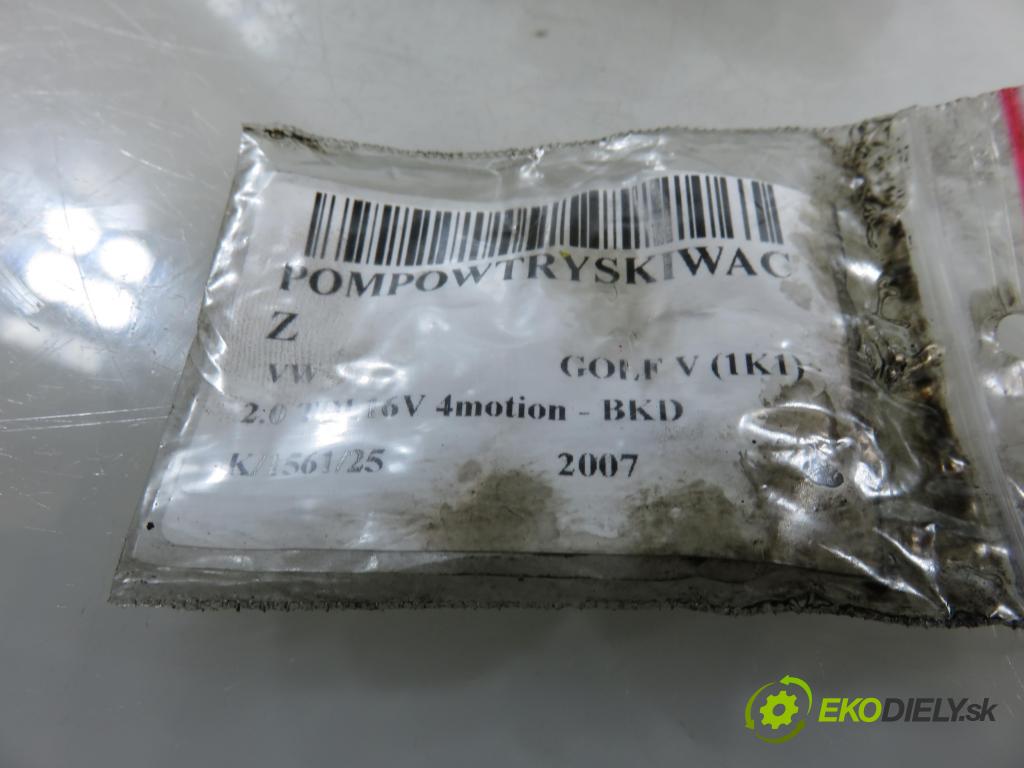 VW GOLF V (1K1) HB 2007 103,00 2.0 TDI 16V 4motion - BKD 1968,00 Vstrekovač 03G130073G ; 0414720404 (Vstrekovač paliva)