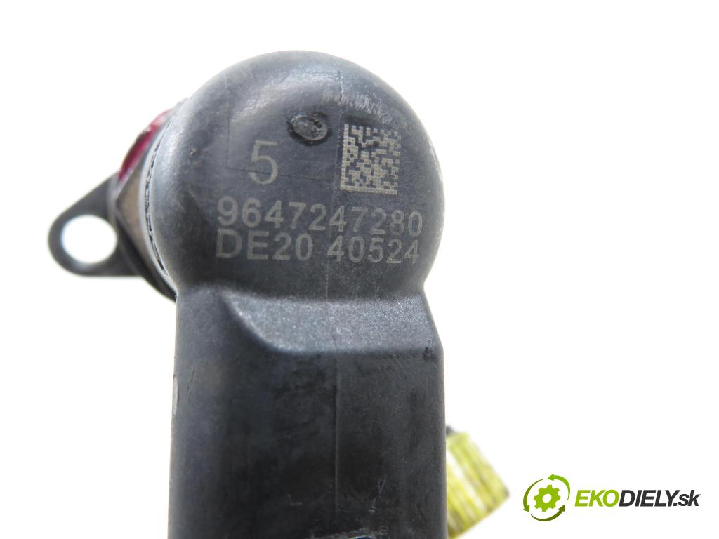 PEUGEOT 407 (6D_) SEDAN 2005 100,00 2.0 HDi 135 - RHR 1997,00 vstrekovač 9647247280 (Vstrekovač paliva)