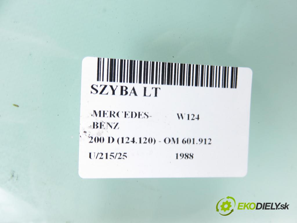 MERCEDES-BENZ Sedan (W124) SEDAN 1988 53,00 200 D (124.120) 72 - OM 601.912 1997,00 okno LT 