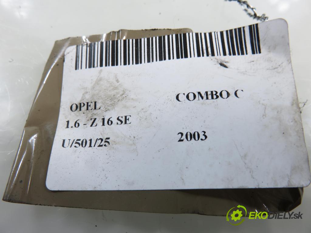 OPEL COMBO C KOMBIVAN 2003 62,00 1.6 8V 84 - Z 16 SE 1598,00 pumpa paliva 9157692 ; 0580313060
