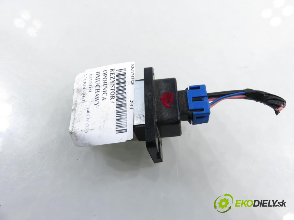 HYUNDAI i40 CW (VF) KOMBI 2014 100,00 1.7 CRDi 136 - D4FD 1685,00 rezistor / REOSTAT: topení