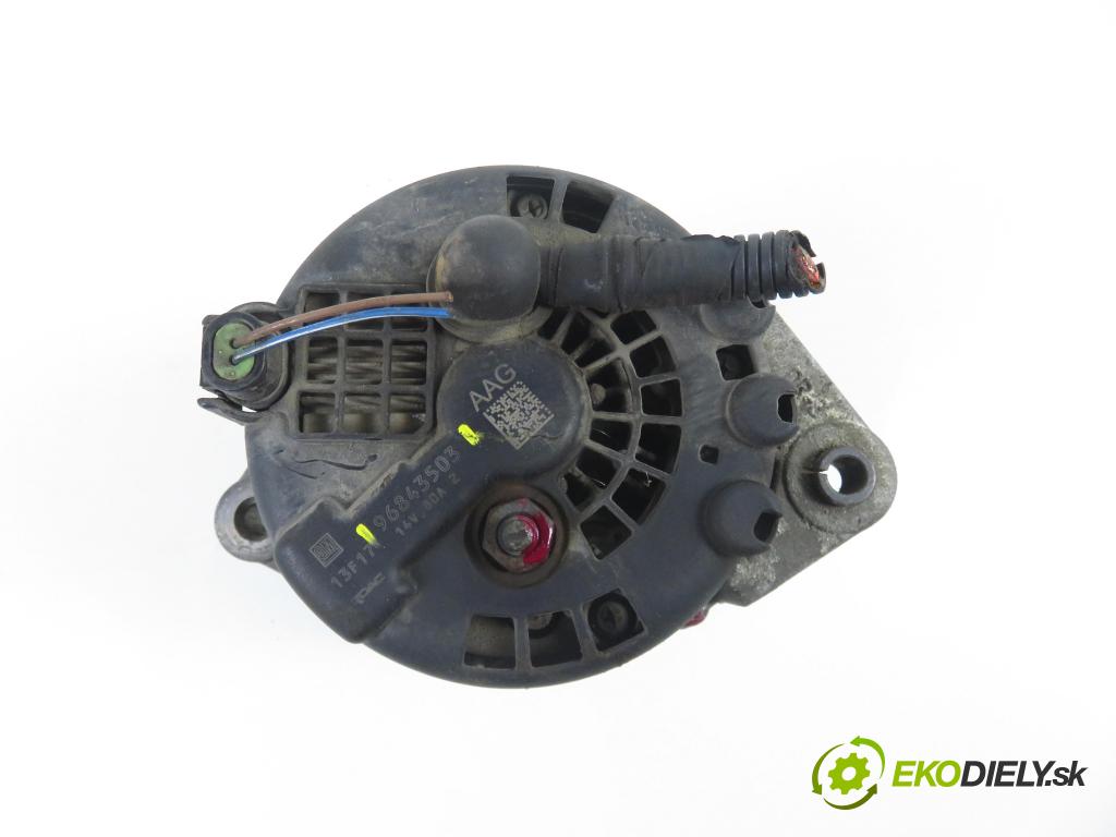 CHEVROLET spar HB 2013 50,00 1.0 S-TEC II 16V - B10D1 995,00 Alternátor 96843503 (Alternátor)