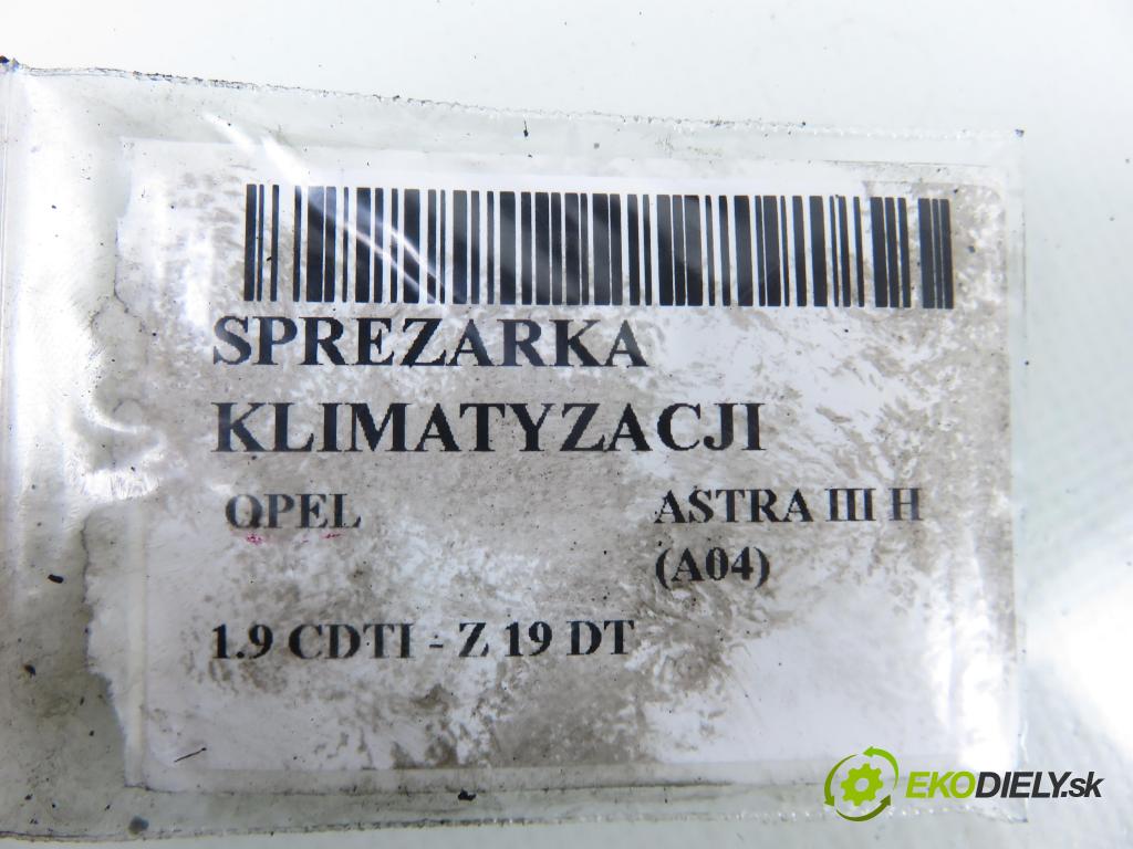 OPEL ASTRA H (A04) HB 2006 88,00 1.9 CDTI - Z 19 DT 1910,00 KOMPRESOR: klimatizácie 13124752 (Kompresor klimatizácie)
