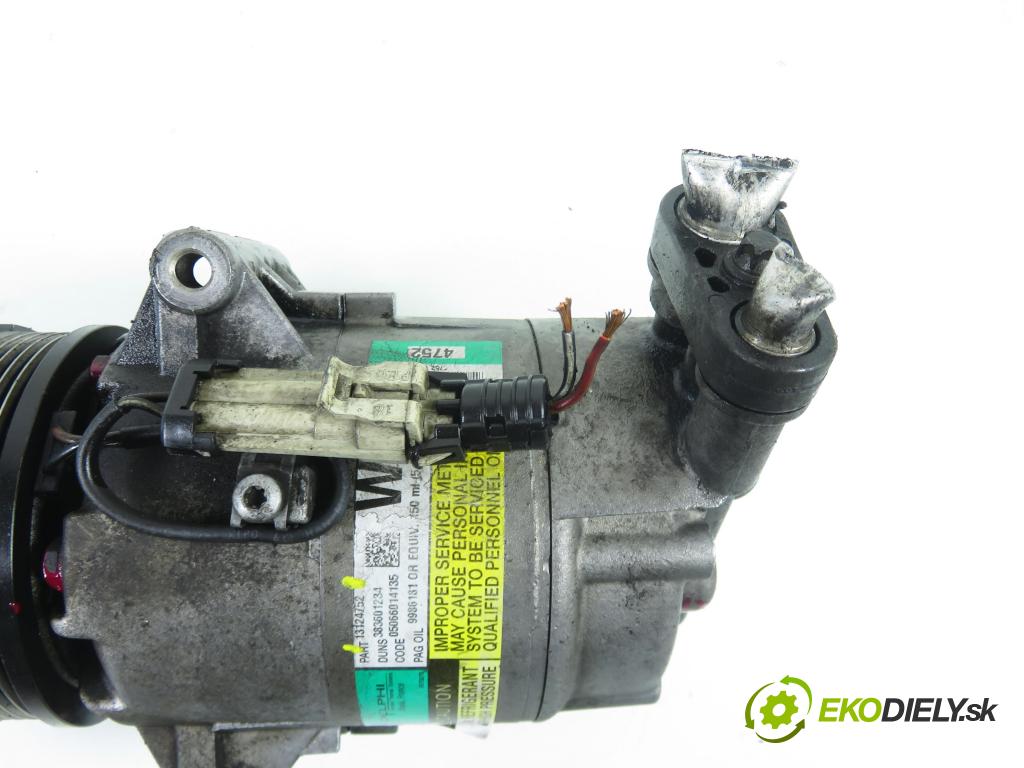 OPEL ASTRA H (A04) HB 2006 88,00 1.9 CDTI - Z 19 DT 1910,00 KOMPRESOR: klimatizácie 13124752 (Kompresor klimatizácie)