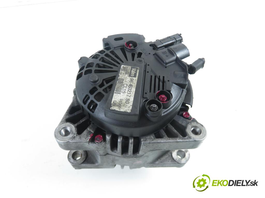 PEUGEOT 407 (6D_) SEDAN 2008 80,00 1.6 HDi 110 - 9HZ (DV6TED4) 1560,00 Alternátor 9646321780 (Alternátor)