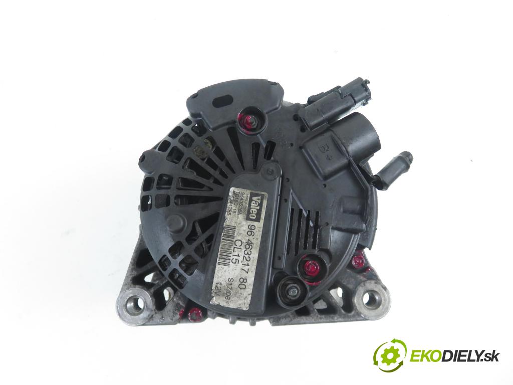 PEUGEOT 407 (6D_) SEDAN 2008 80,00 1.6 HDi 110 - 9HZ (DV6TED4) 1560,00 Alternátor 9646321780 (Alternátor)