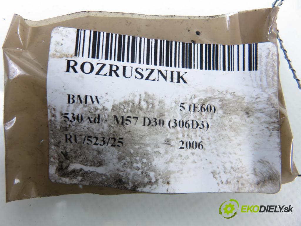 BMW 5 (E60) SEDAN 2006 170,00 530 xd 231 - M57 D30 (306D3) 2993,00 Štartér 1986S00764 (Štartér)