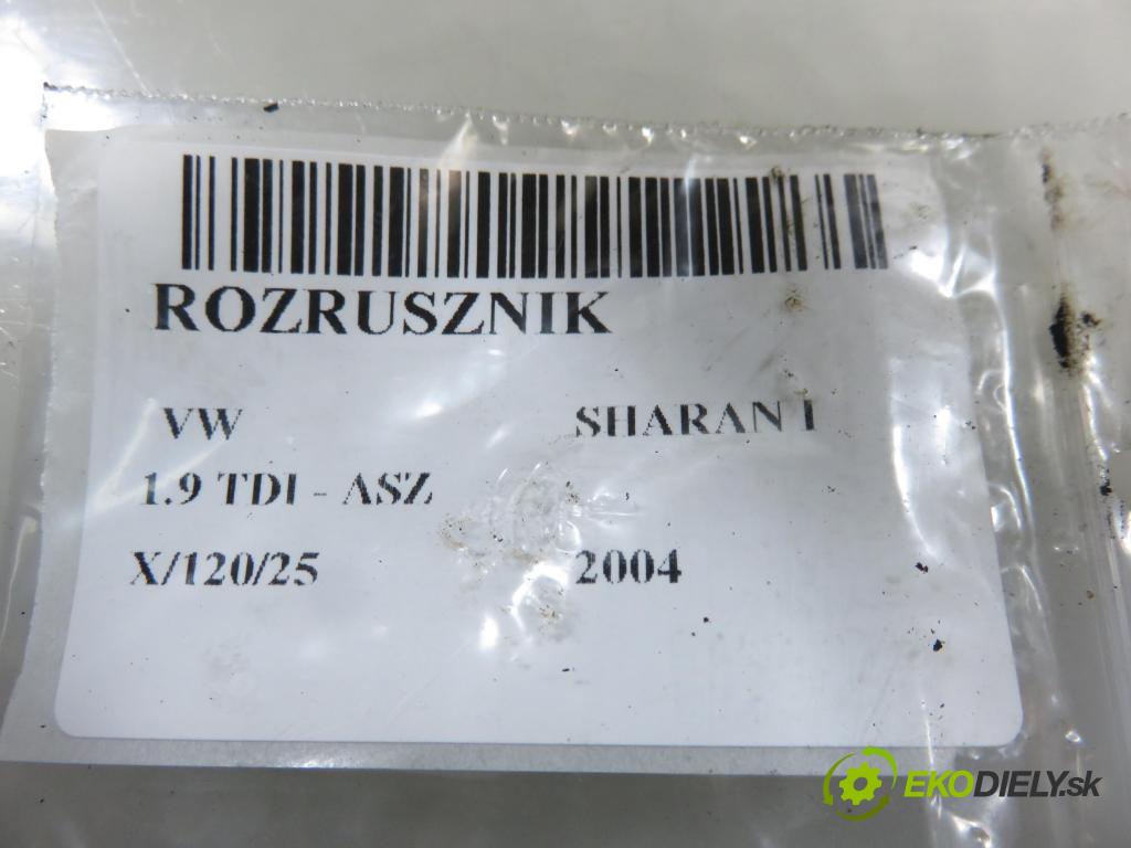 VW SHARAN (7M8, 7M9, 7M6) MINIVAN 2004 96,00 1.9 TDI PD 130 - ASZ 1896,00 Štartér  (Štartér)