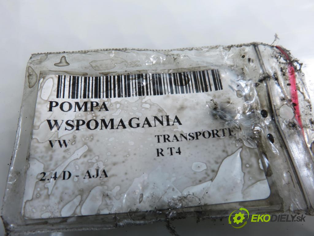VW TRANSPORTER IV Platforma / podwozie (70E, 70L, 70M, 7DE, 7DL KABINA/PLATFORMA 1998 55,00 2.4 D - AJA 2370,00 Pumpa servočerpadlo 1146310010 (Servočerpadlo)