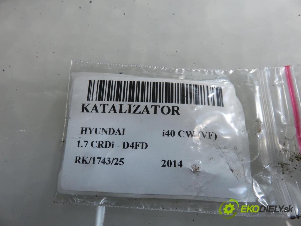 HYUNDAI i40 CW (VF) KOMBI 2014 100,00 1.7 CRDi 136 - D4FD 1685,00 katalyzátor CF2A770
