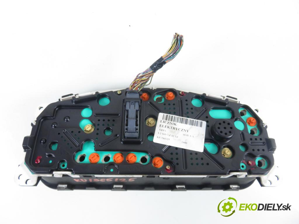 OPEL AGILA (A) (H00) HB 2000 55,00 1.2 16V - Z 12 XE 1199,00 prístrojovka elektrický 3410083EE0