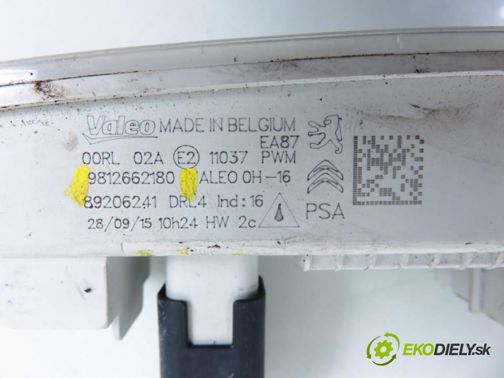 PEUGEOT 308 II HB 2014 68,00 1.6 HDi - 9HP (DV6DTED) 1560,00 světlo PARKOVIŠTĚ P 9812662180