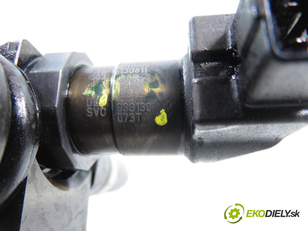 VW PASSAT B6 (3C2) SEDAN 2007 125,00 2.0 TDI - BMR 1968,00 Vstrekovač 03G130073T (Vstrekovač paliva)