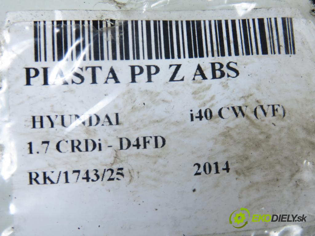 HYUNDAI i40 CW (VF) KOMBI 2014 100,00 1.7 CRDi 136 - D4FD 1685,00 náboj PP ABS 