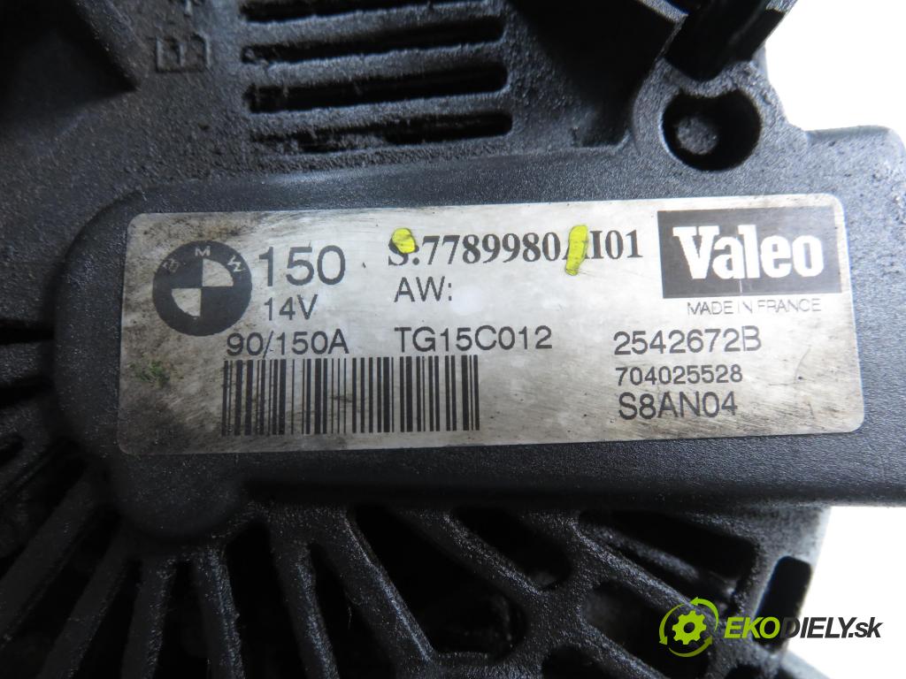 BMW X3 (E83) SUV 2004 110,00 2.0 d 150 - M47 D20 (204D4) 1995,00 Alternátor 7789980 (Alternátor)