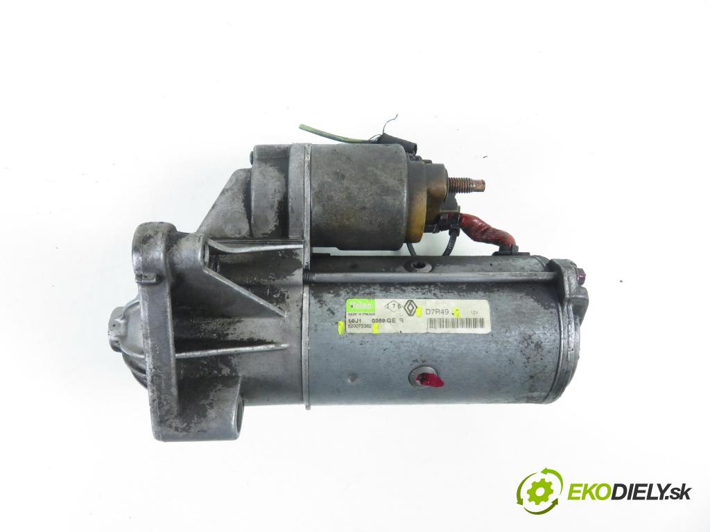 RENAULT LAGUNA II (BG0/1_) LIFTBACK 2002 88,00 1.9 dCi 120 - F9Q 750 1870,00 Štartér 820075362 ; D7R49 (Štartér)
