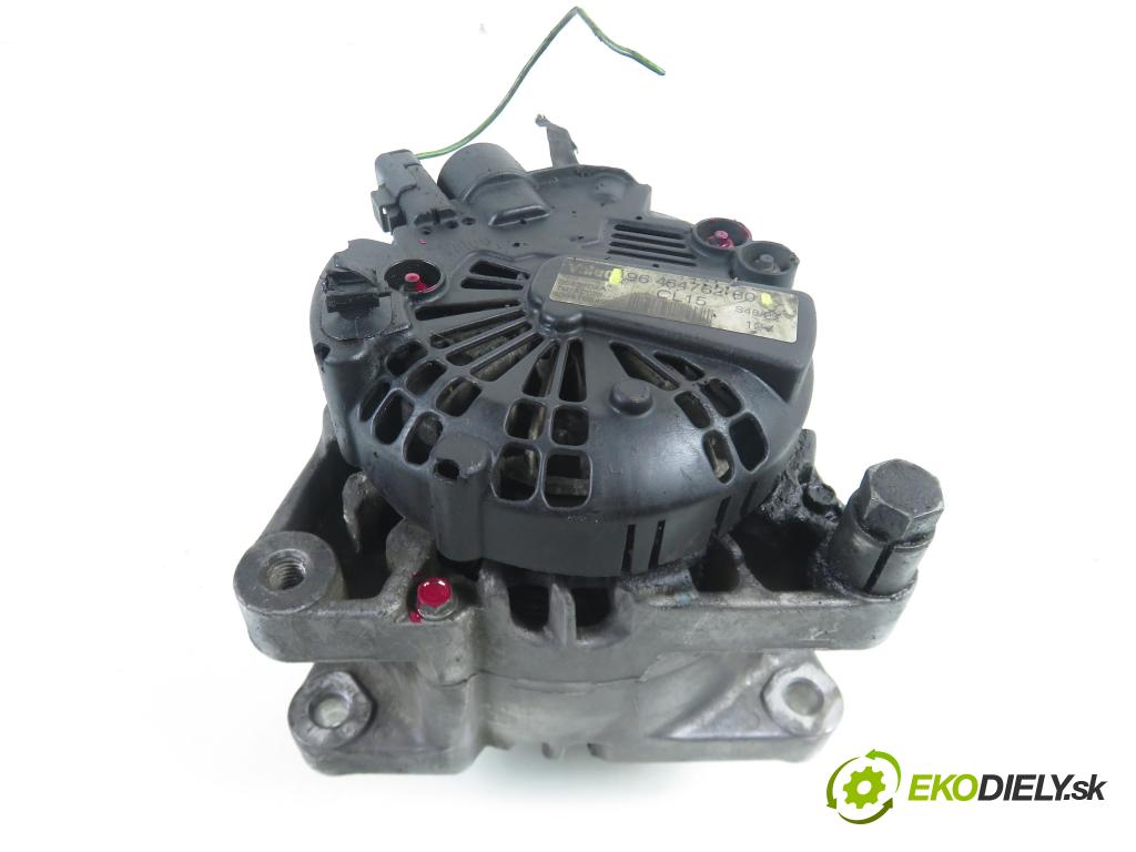 CITROEN C2 (JM_) HB 2002 52,00 1.4 HDi - 8HX (DV4TD) 1398,00 Alternátor 9646476280 (Alternátor)