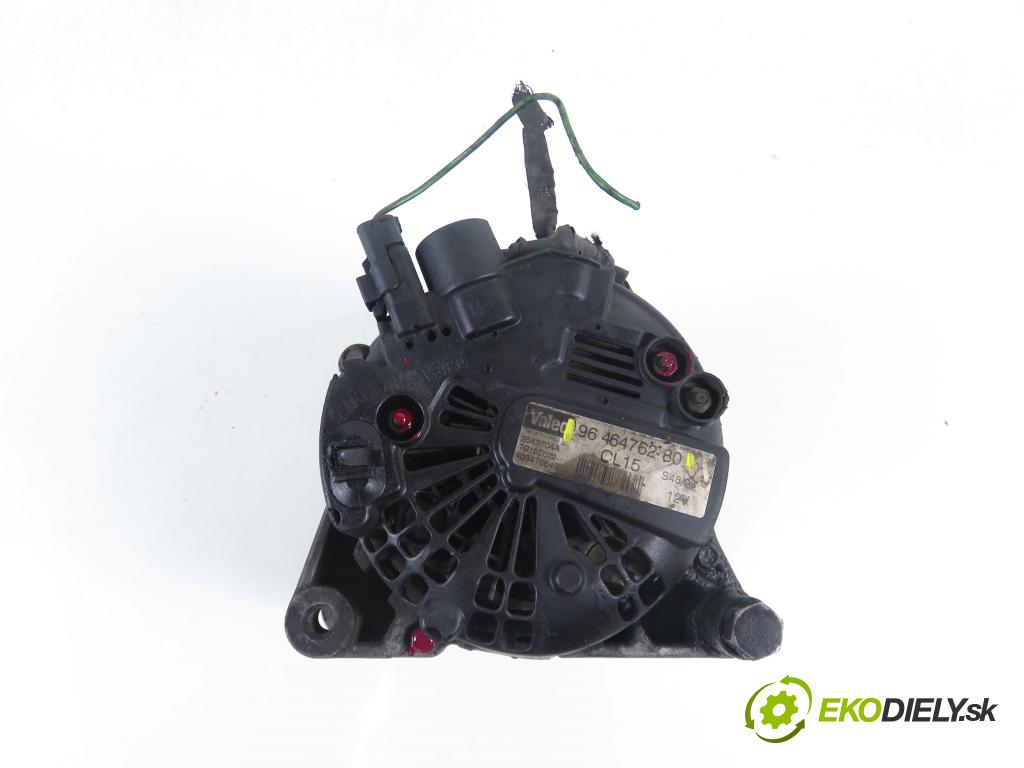 CITROEN C2 (JM_) HB 2002 52,00 1.4 HDi - 8HX (DV4TD) 1398,00 Alternátor 9646476280 (Alternátor)