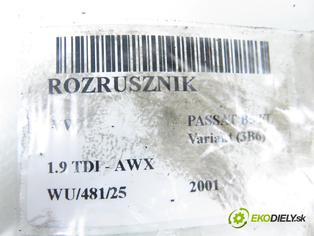 VW PASSAT B5.5 Variant (3B6) KOMBI 2001 96,00 1.9 TDI - AWX 1896,00 startér  (Startér)