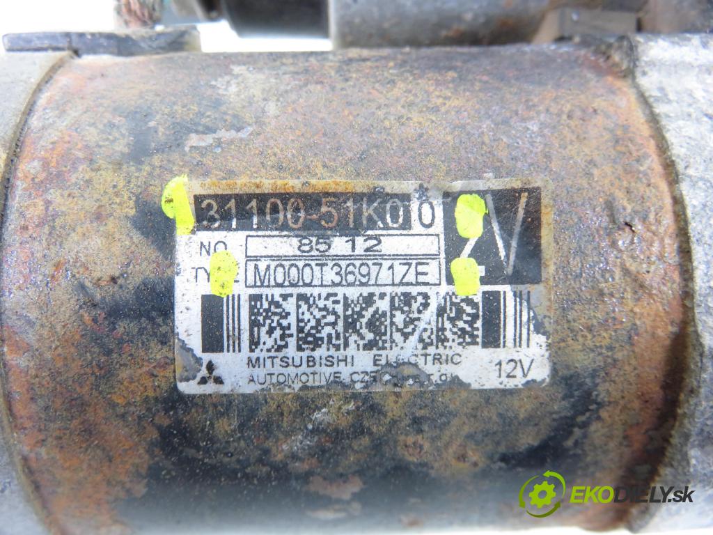 OPEL AGILA (B) (H08) HB 2008 0,00 1.2 - K12B 1242,00 Štartér 3110051K00 ; M000T36971ZE (Štartér)