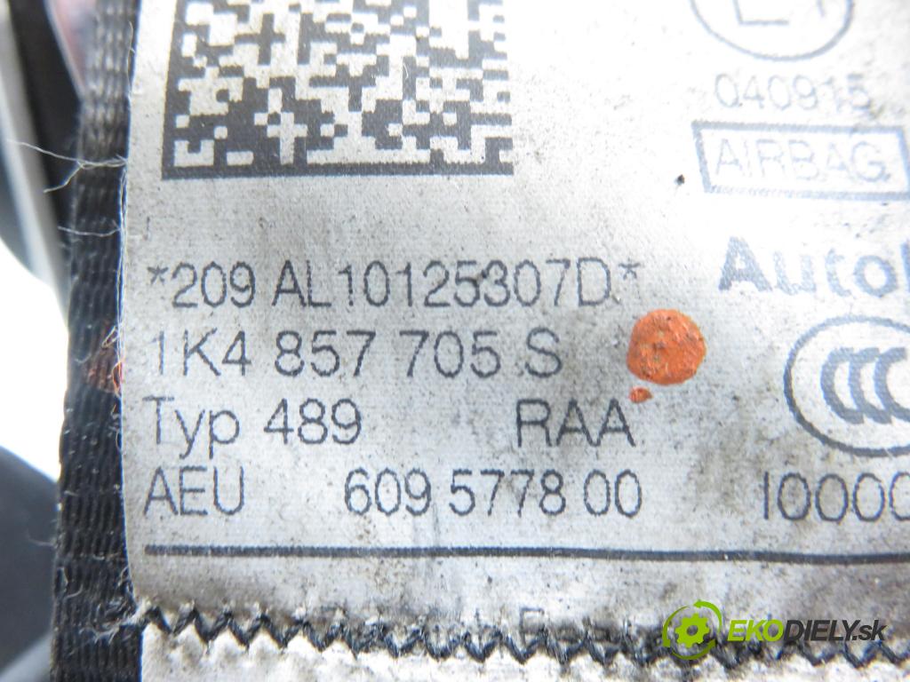 VW GOLF V (1K1) HB 2007 77,00 1.9 TDI - BXE 1896,00 Držiak bezpečnostný LP 1K4857705S