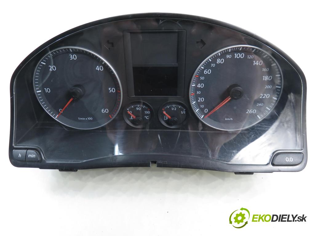 VW GOLF V (1K1) HB 2007 77,00 1.9 TDI - BXE 1896,00 prístrojovka elektrický 1K0920853H