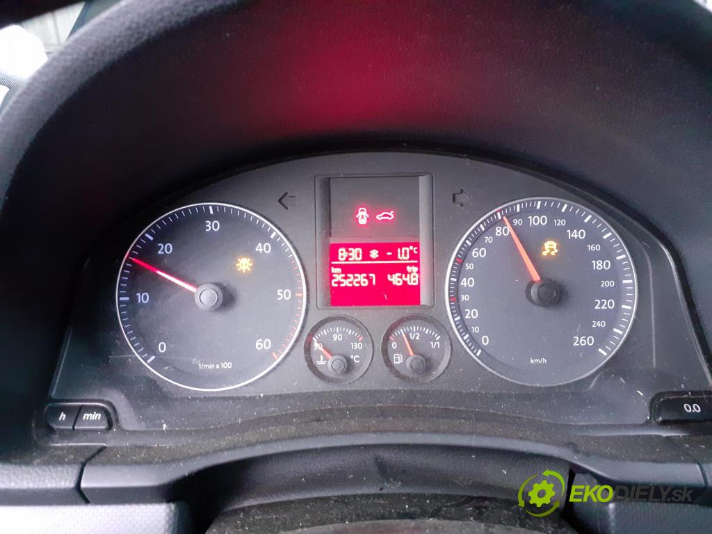VW GOLF V (1K1) HB 2007 77,00 1.9 TDI - BXE 1896,00 prístrojovka elektrický 1K0920853H