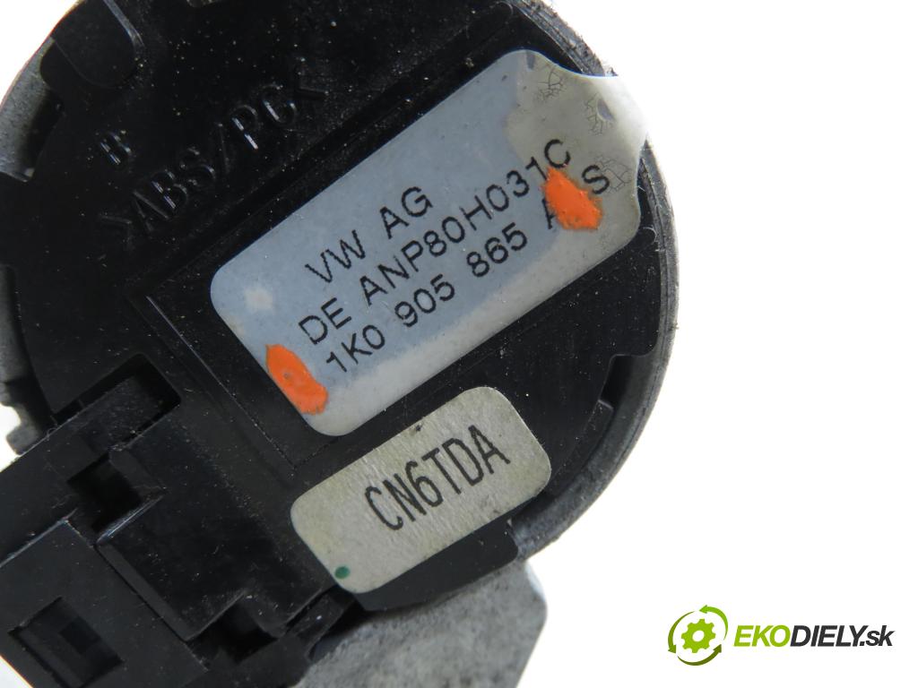 VW GOLF V (1K1) HB 2007 77,00 1.9 TDI - BXE 1896,00 spinačka 1K0905865 ; 1K0905851B (Spínacia skrinka)