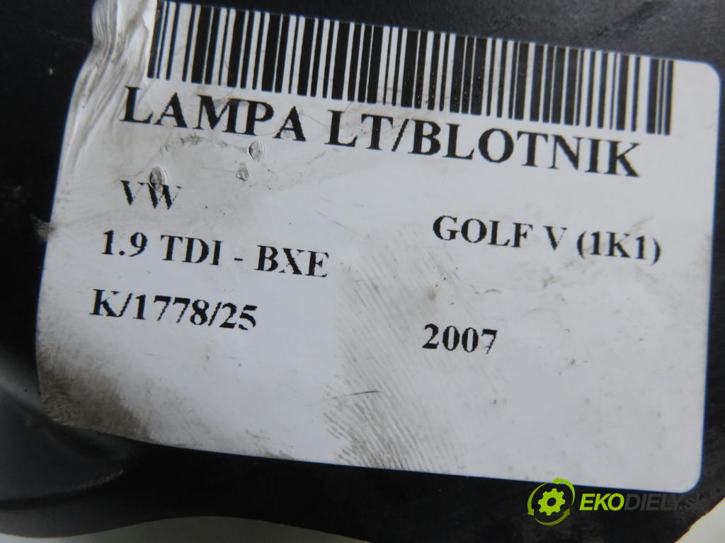 VW GOLF V (1K1) HB 2007 77,00 1.9 TDI - BXE 1896,00 Svetlo ľavé zadné 1K6945095E