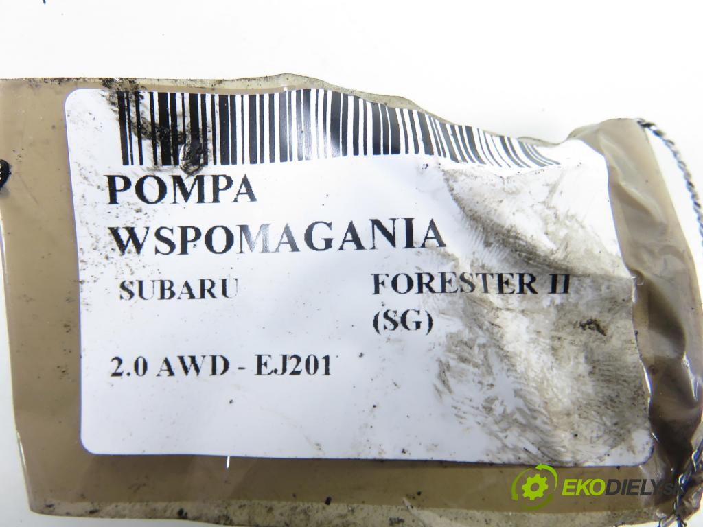SUBARU FORESTER (SG_) KOMBI 2006 92,00 2.0 AWD 125 - EJ201 1994,00 pumpa servočerpadlo  (Servočerpadlo)