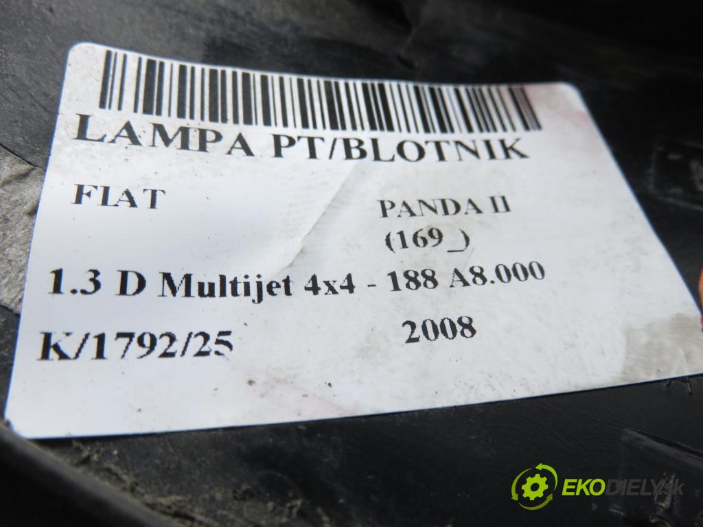 FIAT PANDA (169_) HB 2008 51,00 1.3 D Multijet 4x4 - 188 A8.000 1248,00 Svetlo pravé zadné 280202