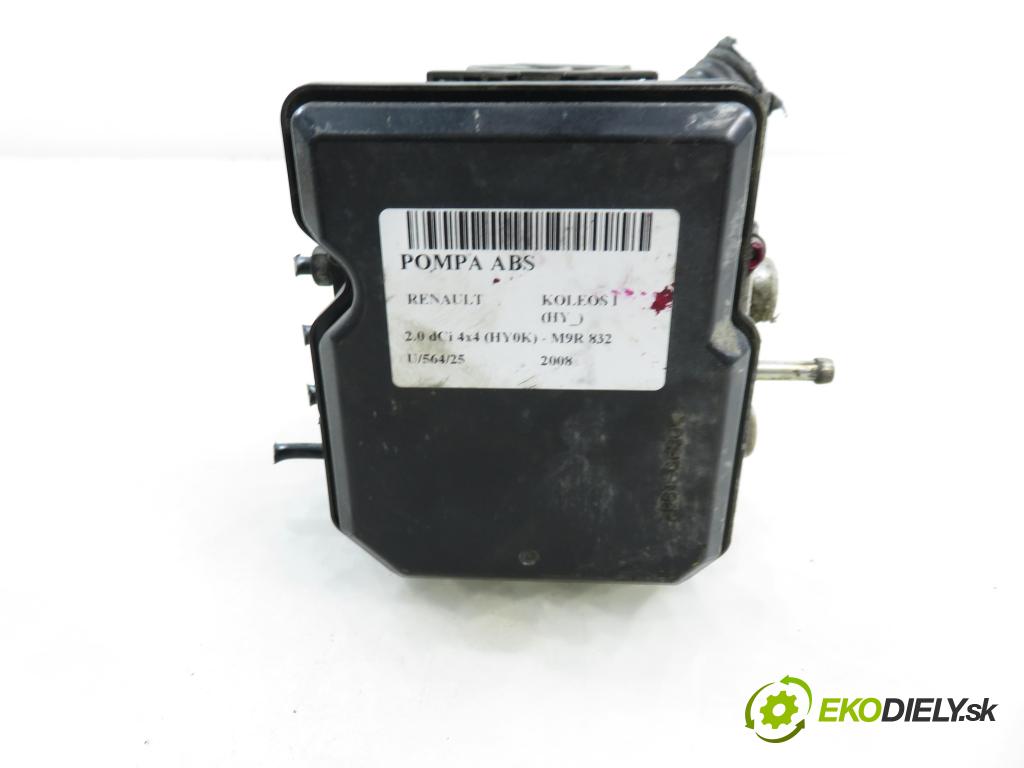 RENAULT KOLEOS I (HY_) SUV 2008 110,00 2.0 dCi 4x4 150 - M9R 832 1995,00 pumpa ABS 47660JY72B ; TD8405 ; A98000EB2 (Pumpa ABS)