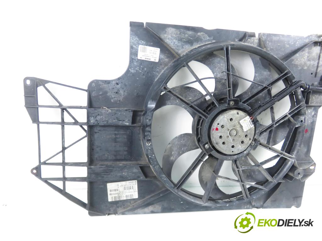 VW TRANSPORTER V Skrzynia (7HA, 7HH, 7EA, 7EH) FURGON 2008 75,00 1.9 TDI - BRS 1896,00 ventilátor chladič PODNEBÍ / VODA 7H0959455A ; 7H0121201CH