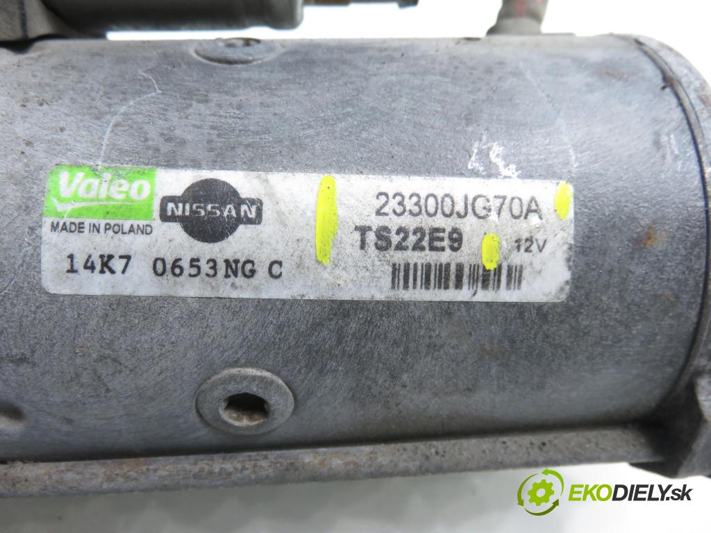 RENAULT KOLEOS I (HY_) SUV 2008 110,00 2.0 dCi 4x4 150 - M9R 832 1995,00 Štartér 23300JG70A ; TS22E9 (Štartér)