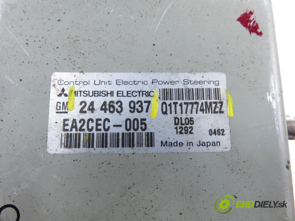 OPEL COMBO C KOMBIVAN 2002 48,00 1.7 DI 16V - Y 17 DTL 1686,00 serv/podporovanie elektrické 24463940 ; 24463937 ; Q1T17774MZZ