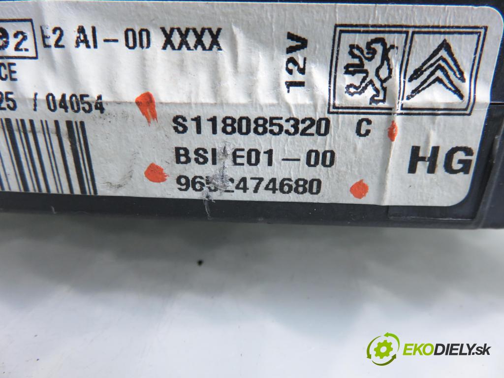 CITROEN XSARA PICASSO (N68) MINIVAN 2004 80,00 1.6 HDi 109 - 9HY (DV6TED4) 1560,00 MODUL BSI S118085320C ; 9652474680
