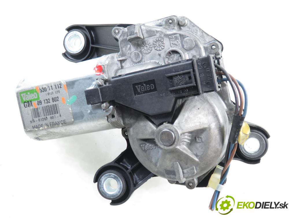 OPEL MERIVA A nadwozie wielkoprzestrzenne (MPV) (X03) MINIVAN 2004 55,00 1.7 DTI 75 - Y 17 DT 1686,00 Motorček stierače zadné 09132802 ; 53011112