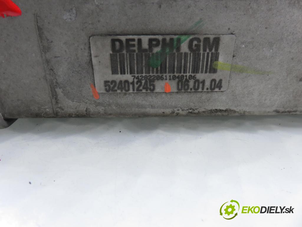 OPEL MERIVA A nadwozie wielkoprzestrzenne (MPV) (X03) MINIVAN 2004 55,00 1.7 DTI 75 - Y 17 DT 1686,00 chladič intercooler 52401245