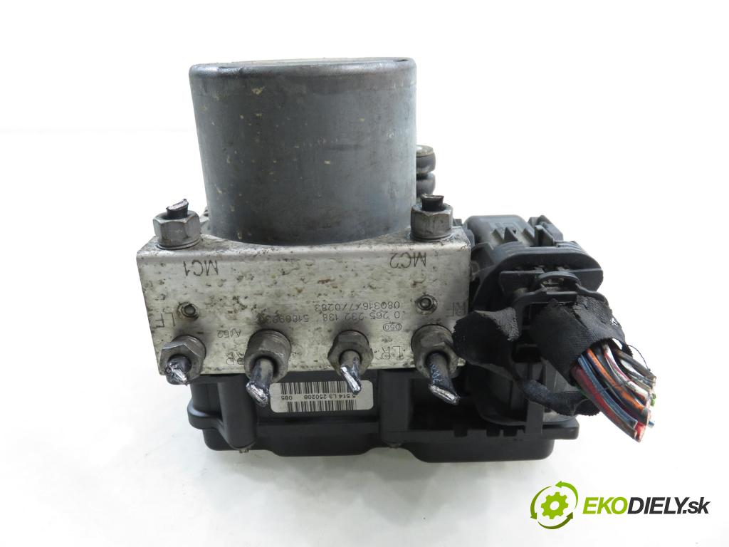 FIAT PANDA (169_) HB 2008 51,00 1.3 D Multijet 4x4 - 188 A8.000 1248,00 pumpa ABS 0265800733 (Pumpa ABS)