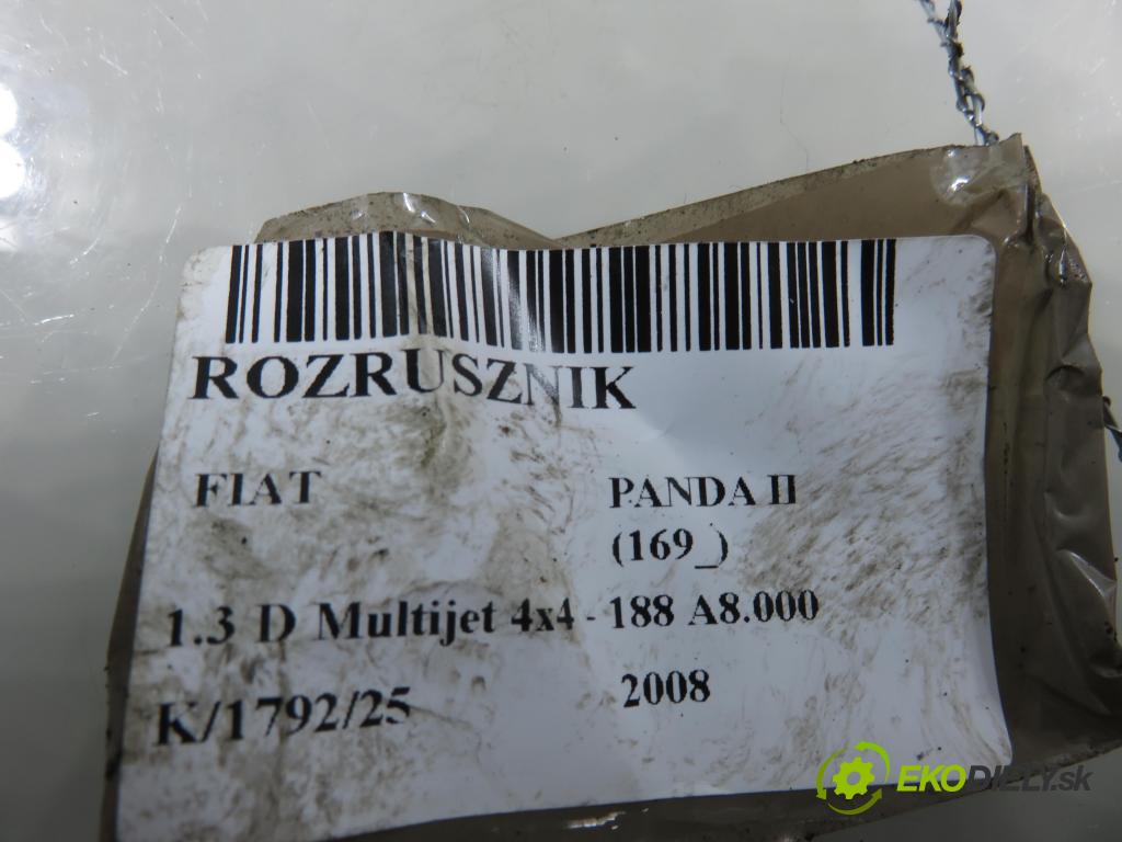 FIAT PANDA (169_) HB 2008 51,00 1.3 D Multijet 4x4 - 188 A8.000 1248,00 Štartér 518102660 (Štartér)