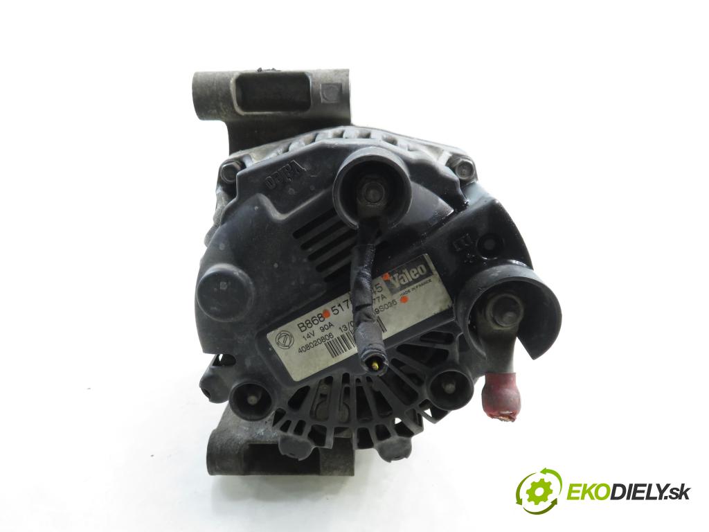 FIAT PANDA (169_) HB 2008 51,00 1.3 D Multijet 4x4 - 188 A8.000 1248,00 Alternátor 51784845 (Alternátor)