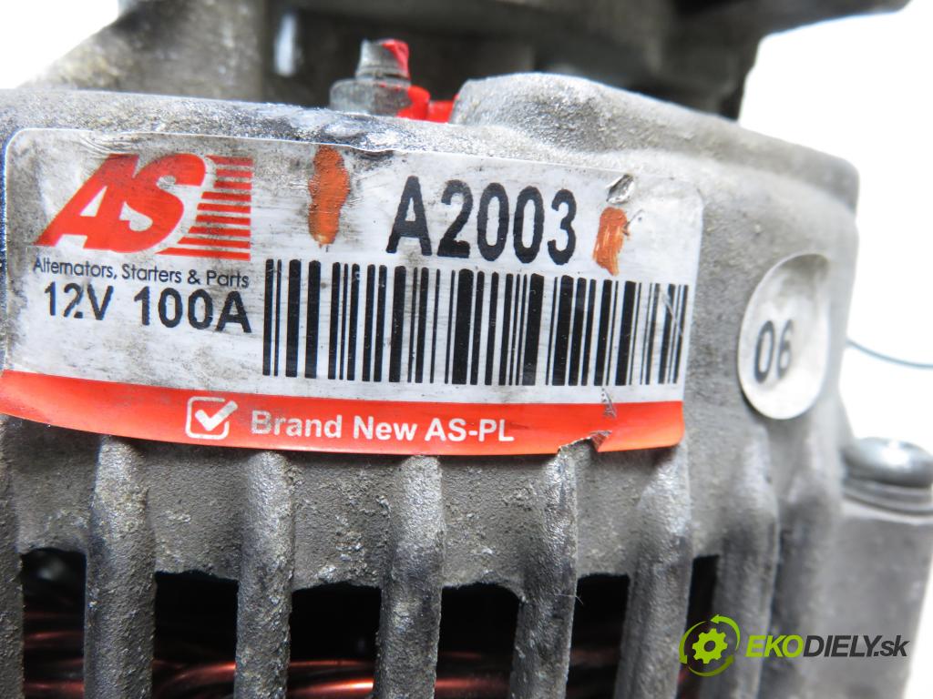 OPEL MERIVA A nadwozie wielkoprzestrzenne (MPV) (X03) MINIVAN 2004 55,00 1.7 DTI 75 - Y 17 DT 1686,00 Alternátor A2003 (Alternátor)