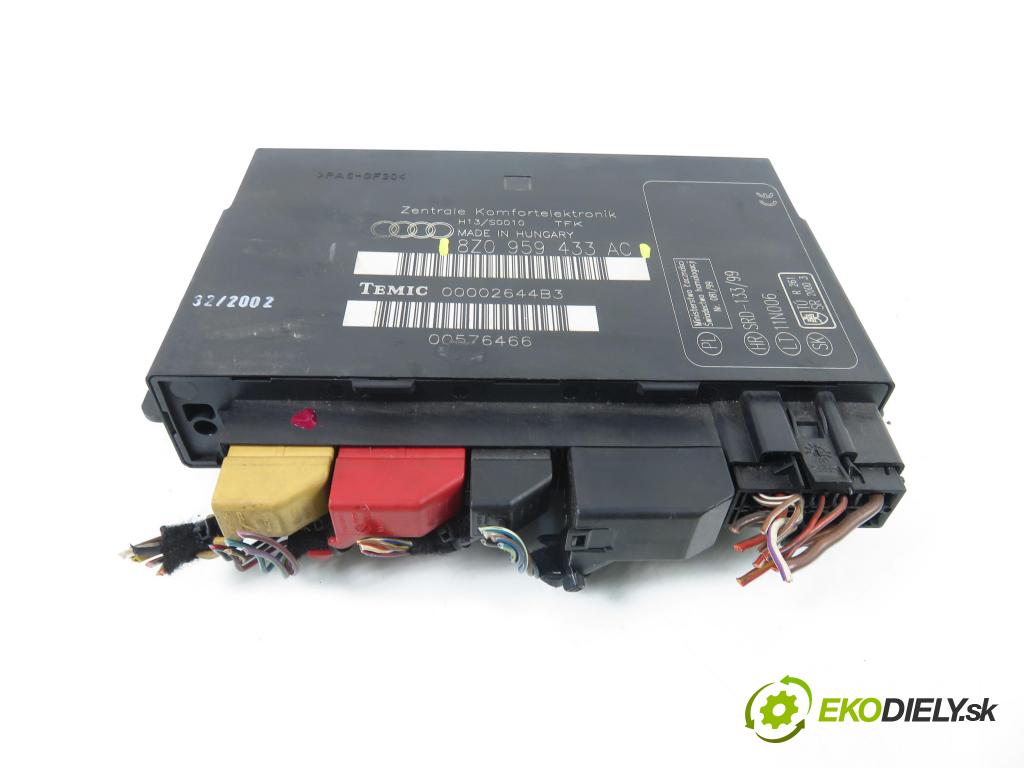 AUDI A2 (8Z0) HB 2002 55,00 1.4 TDI - AMF 1422,00 MODUL komfortu 8Z0959433AC ; 5HB00818504